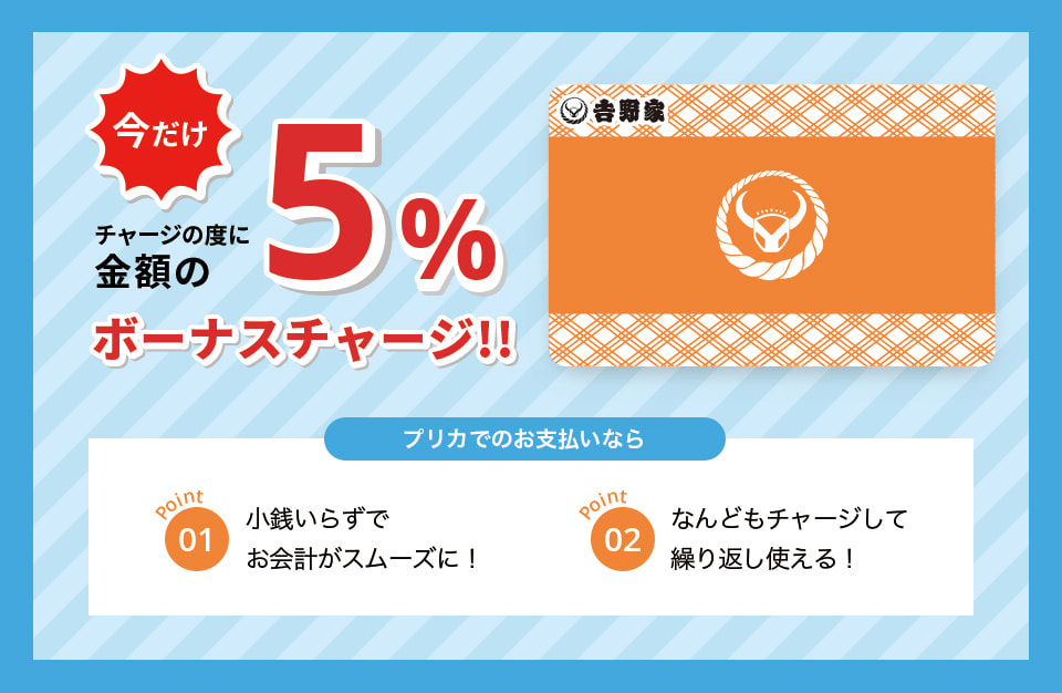 吉野家プリカ